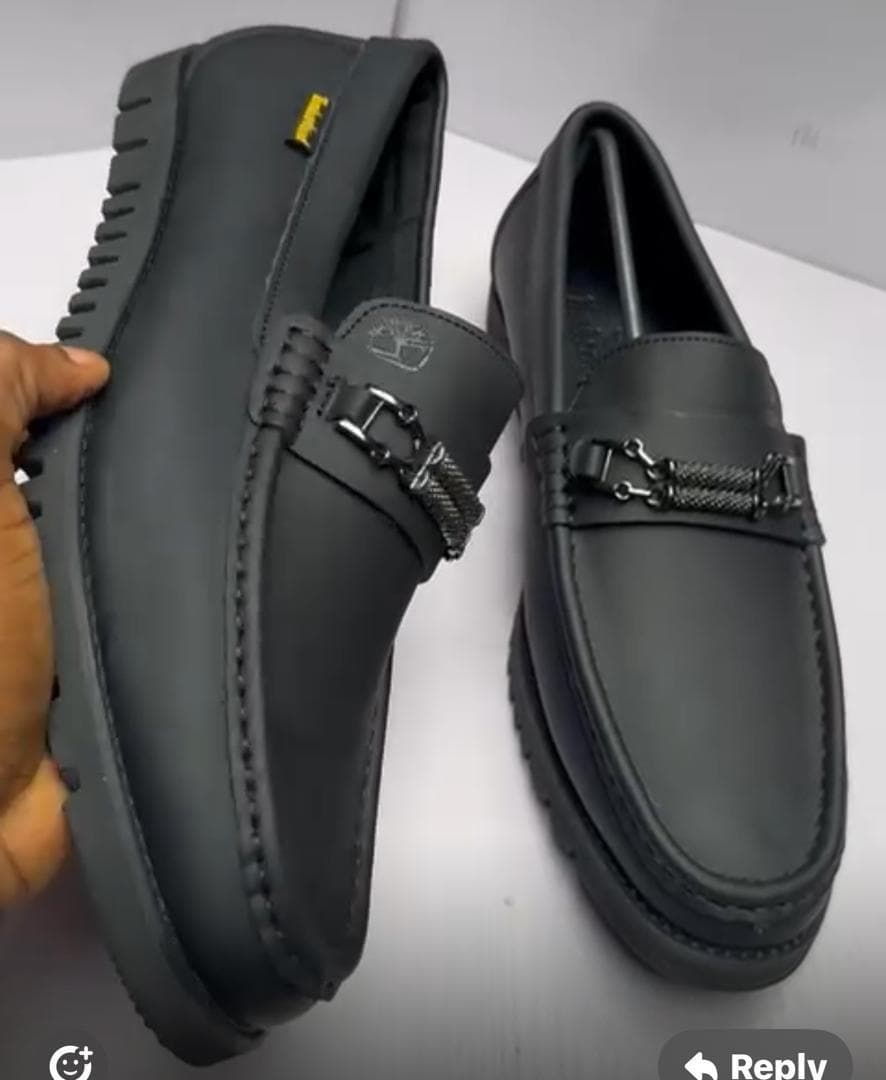 Timberland Bit-Detail Nubuck Loafer - Matte Black